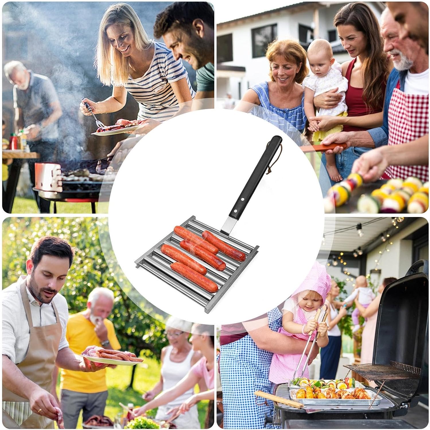 Camping Hot Dog Roller Grill