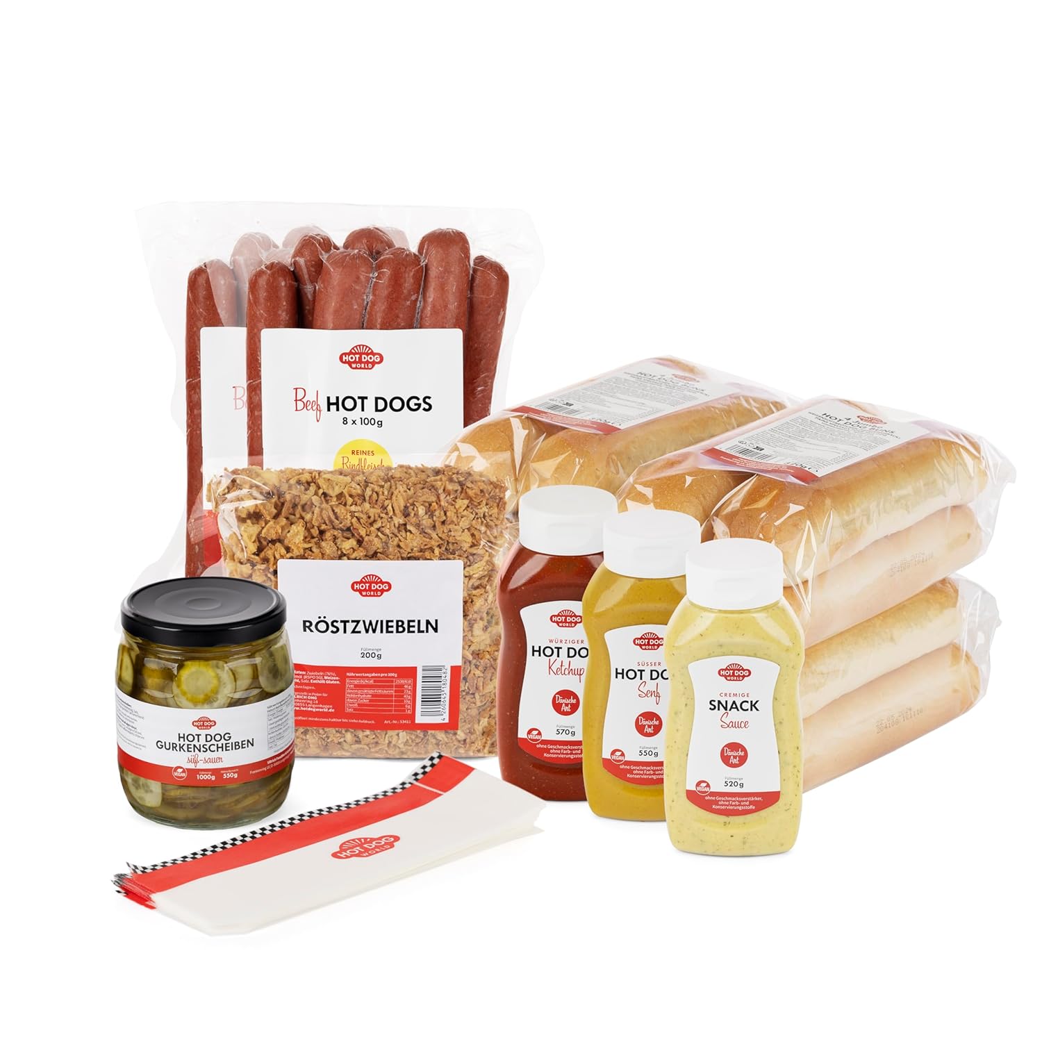 Überprüfung des Hot Dog Sets