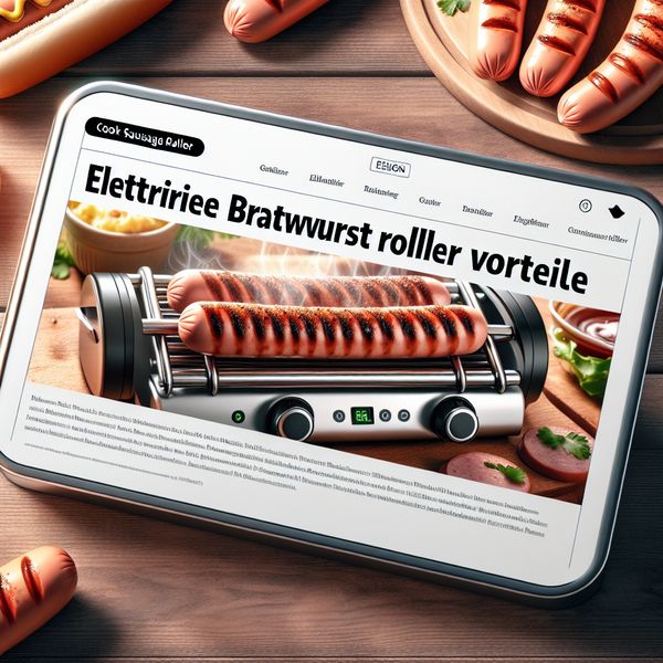 Elektrische Bratwurstroller Vorteile