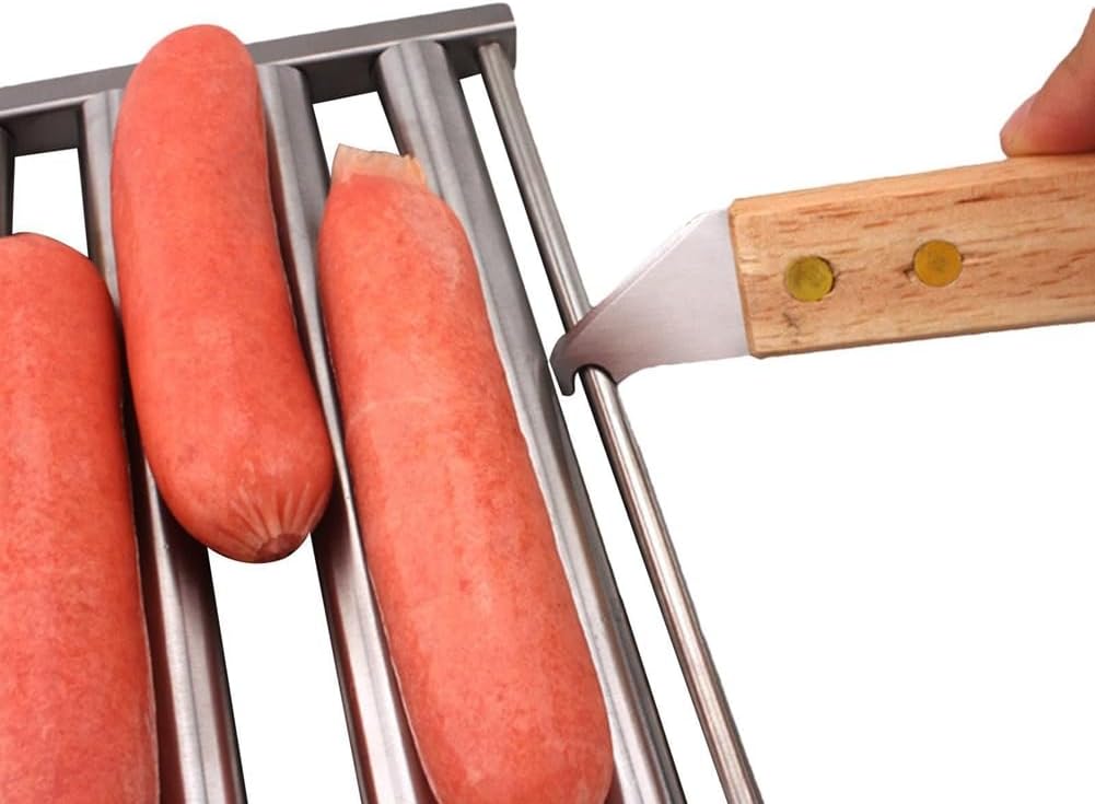 Sturdy Roller Hotdog Grilling